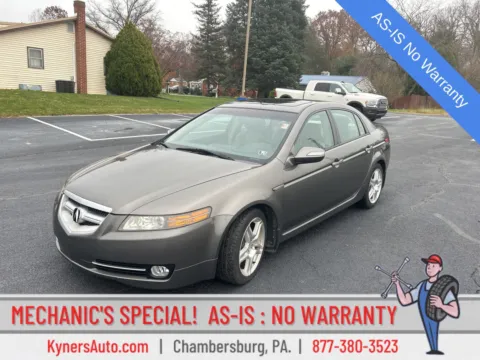 Gray 2008 Acura TL 3.2 for sale in Chambersburg, PA