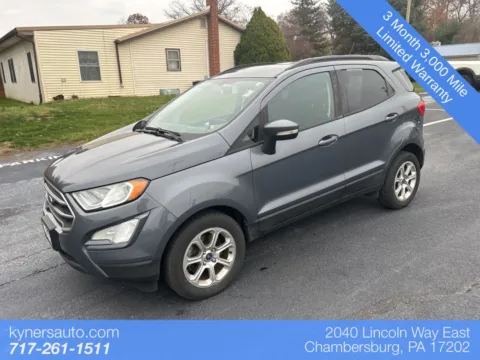 Gray 2018 Ford EcoSport SE for sale in Chambersburg, PA