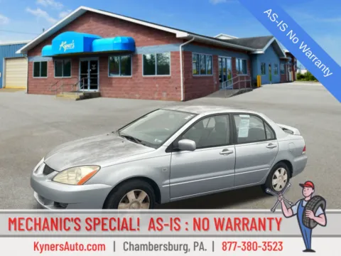 Silver 2005 Mitsubishi Lancer ES for sale in Chambersburg, PA