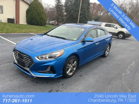 Blue 2018 Hyundai Sonata Limited for sale in Chambersburg, PA