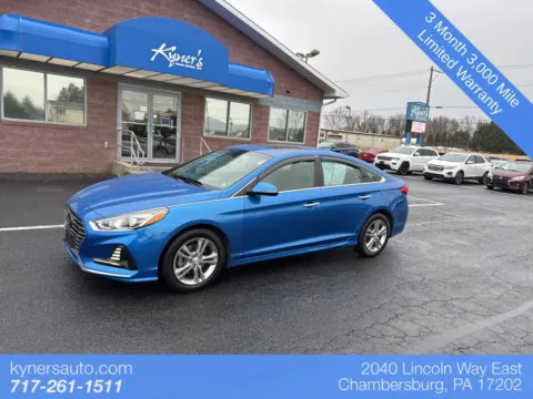 Blue 2018 Hyundai Sonata Limited for sale in Chambersburg, PA