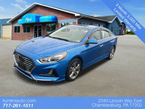 Blue 2018 Hyundai Sonata Limited for sale in Chambersburg, PA