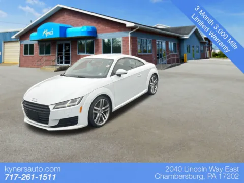 White 2017 Audi TT 2.0T for sale in Chambersburg, PA