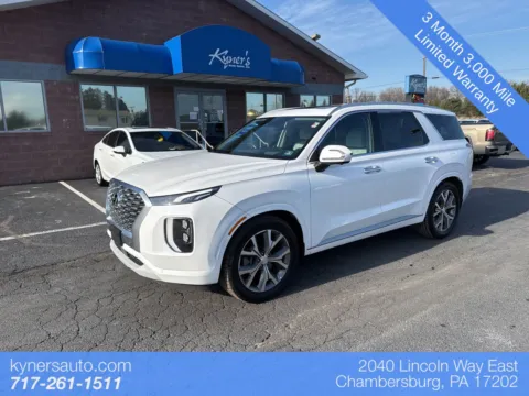White 2022 Hyundai Palisade Limited for sale in Chambersburg, PA