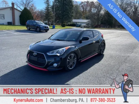 Black 2017 Hyundai Veloster Turbo R-Spec for sale in Chambersburg, PA