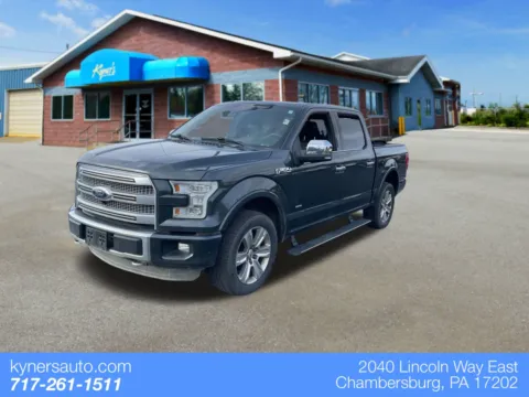 Green 2015 Ford F-150 Platinum for sale in Chambersburg, PA