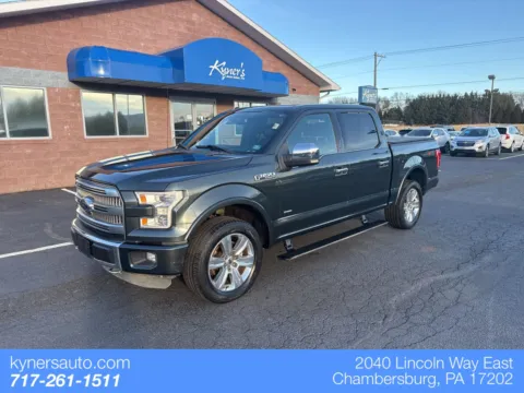 Green 2015 Ford F-150 Platinum for sale in Chambersburg, PA