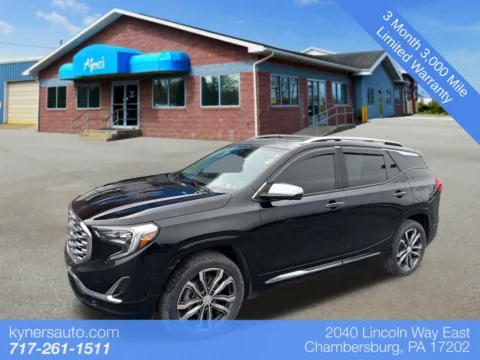 Black 2019 GMC Terrain Denali for sale in Chambersburg, PA