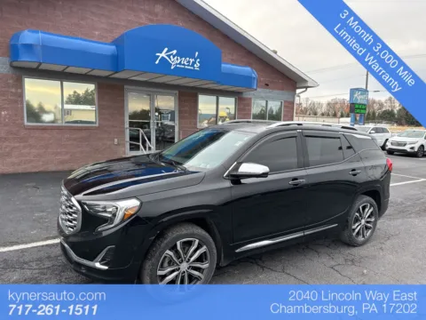 Black 2019 GMC Terrain Denali for sale in Chambersburg, PA