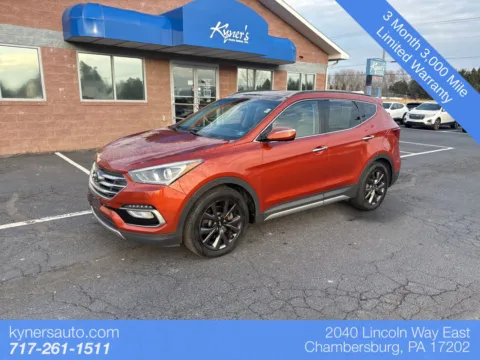 Brown 2017 Hyundai Santa Fe Sport 2.0T Ultimate for sale in Chambersburg, PA