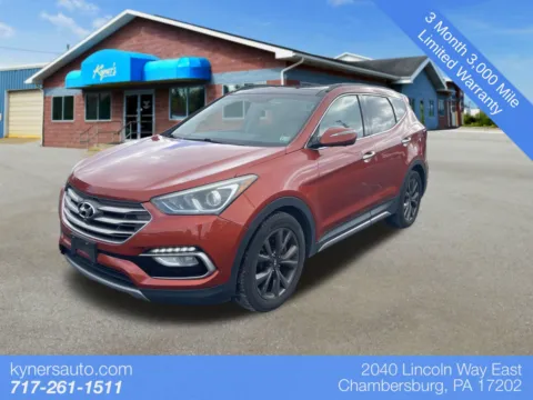 Brown 2017 Hyundai Santa Fe Sport 2.0T Ultimate for sale in Chambersburg, PA
