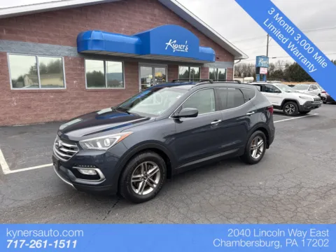 Blue 2017 Hyundai Santa Fe Sport 2.4 Base for sale in Chambersburg, PA