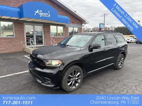 Black 2018 Dodge Durango GT for sale in Chambersburg, PA