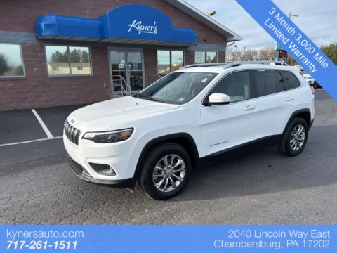 White 2021 Jeep Cherokee Latitude Lux for sale in Chambersburg, PA