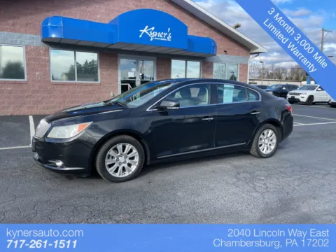 Black 2012 Buick LaCrosse Premium I Group for sale in Chambersburg, PA