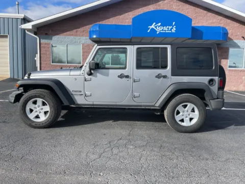 Another view of 2018 Jeep Wrangler JK Unlimited Sport for sale in Chambersburg, PA at Kyner's Auto Sales, Inc.