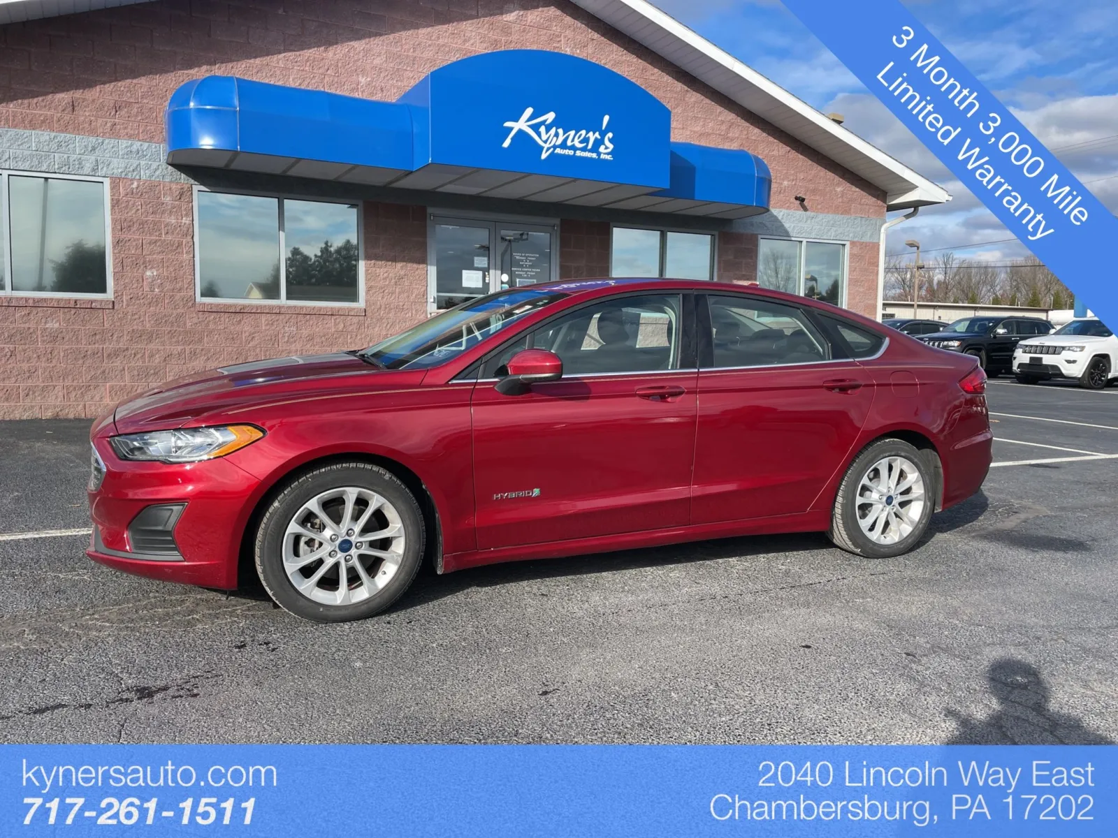 2019 Ford Fusion Hybrid SE's photo