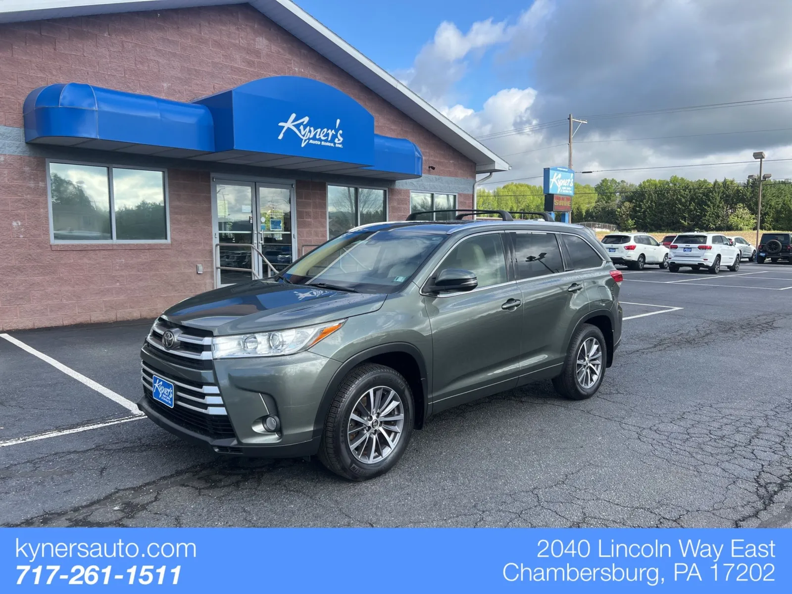 2017 Toyota Highlander XLE for sale in Chambersburg, PA