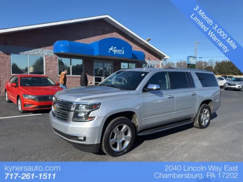Silver 2017 Chevrolet Suburban Premier for sale in Chambersburg, PA