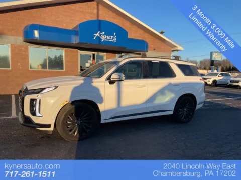 White 2024 Hyundai Palisade Calligraphy Night Edition for sale in Chambersburg, PA