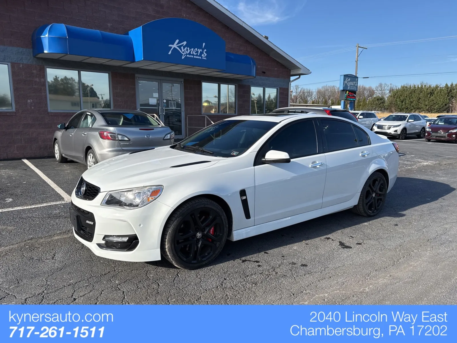 White 2017 Chevrolet SS for sale in Chambersburg, PA