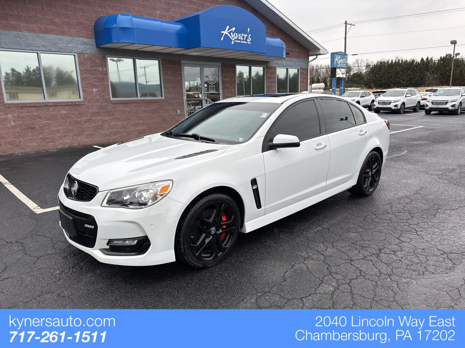 White 2017 Chevrolet SS for sale in Chambersburg, PA