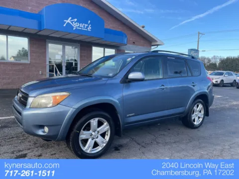 Blue 2007 Toyota RAV4 Sport for sale in Chambersburg, PA
