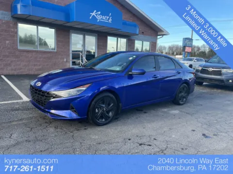 Blue 2023 Hyundai Elantra SEL for sale in Chambersburg, PA