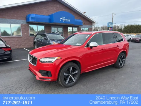 Red 2017 Volvo XC90 T5 R-Design for sale in Chambersburg, PA