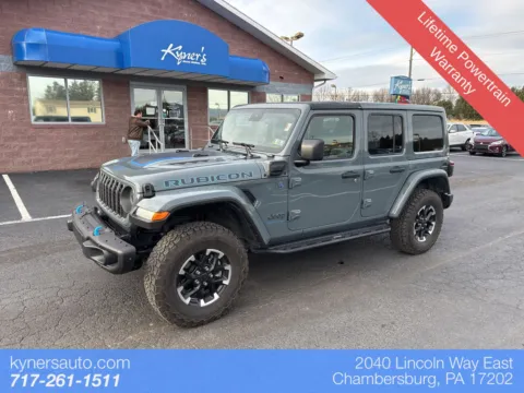 Gray 2024 Jeep Wrangler Rubicon X 4xe for sale in Chambersburg, PA