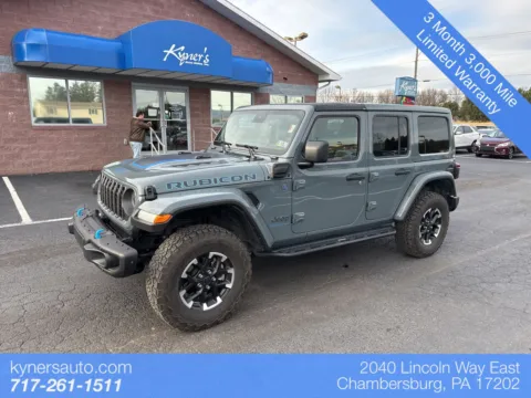 Gray 2024 Jeep Wrangler Rubicon X 4xe for sale in Chambersburg, PA
