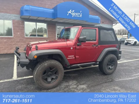 Red 2012 Jeep Wrangler Sport for sale in Chambersburg, PA