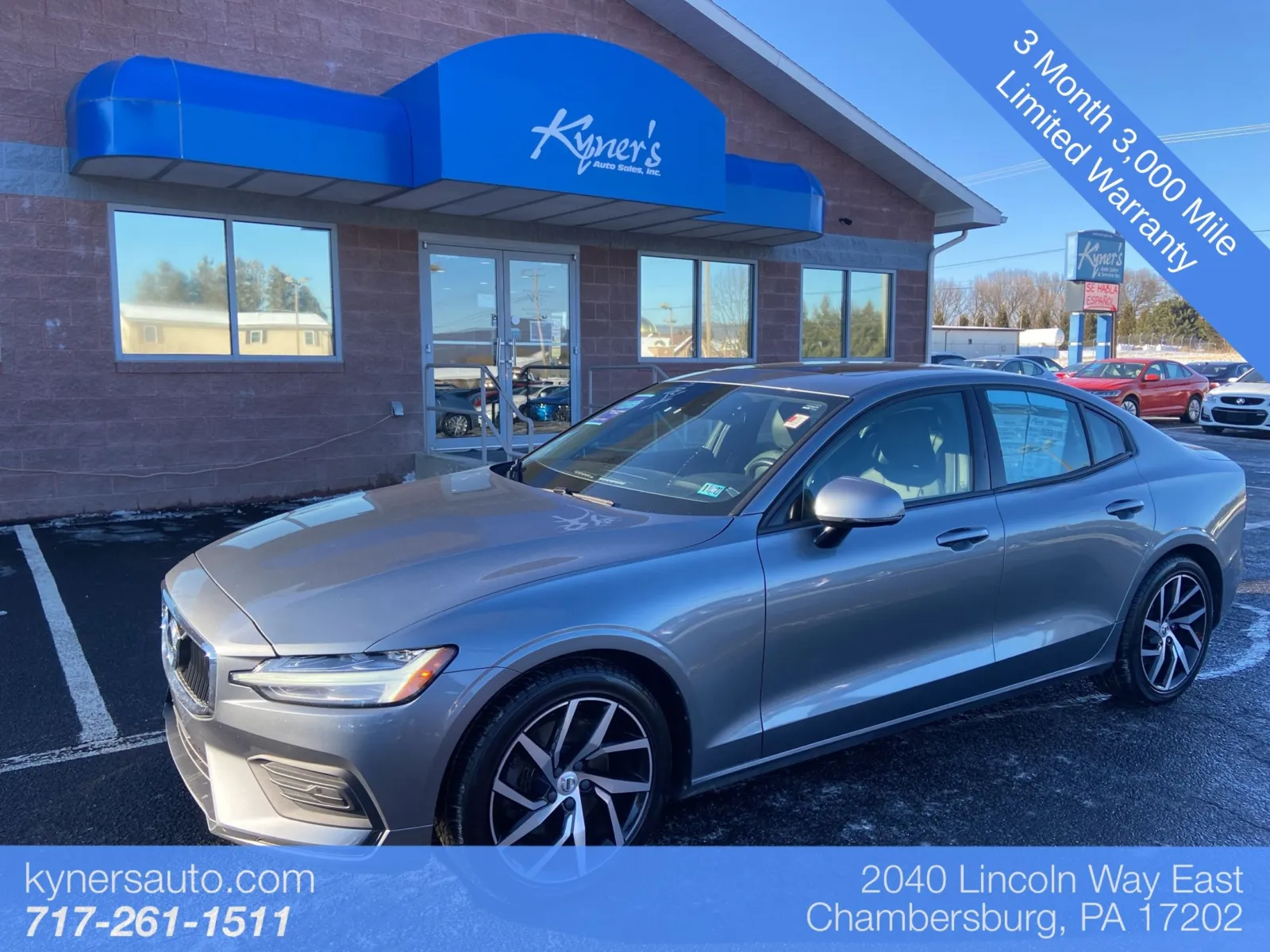 Gray 2020 Volvo S60 T5 Momentum for sale in Chambersburg, PA