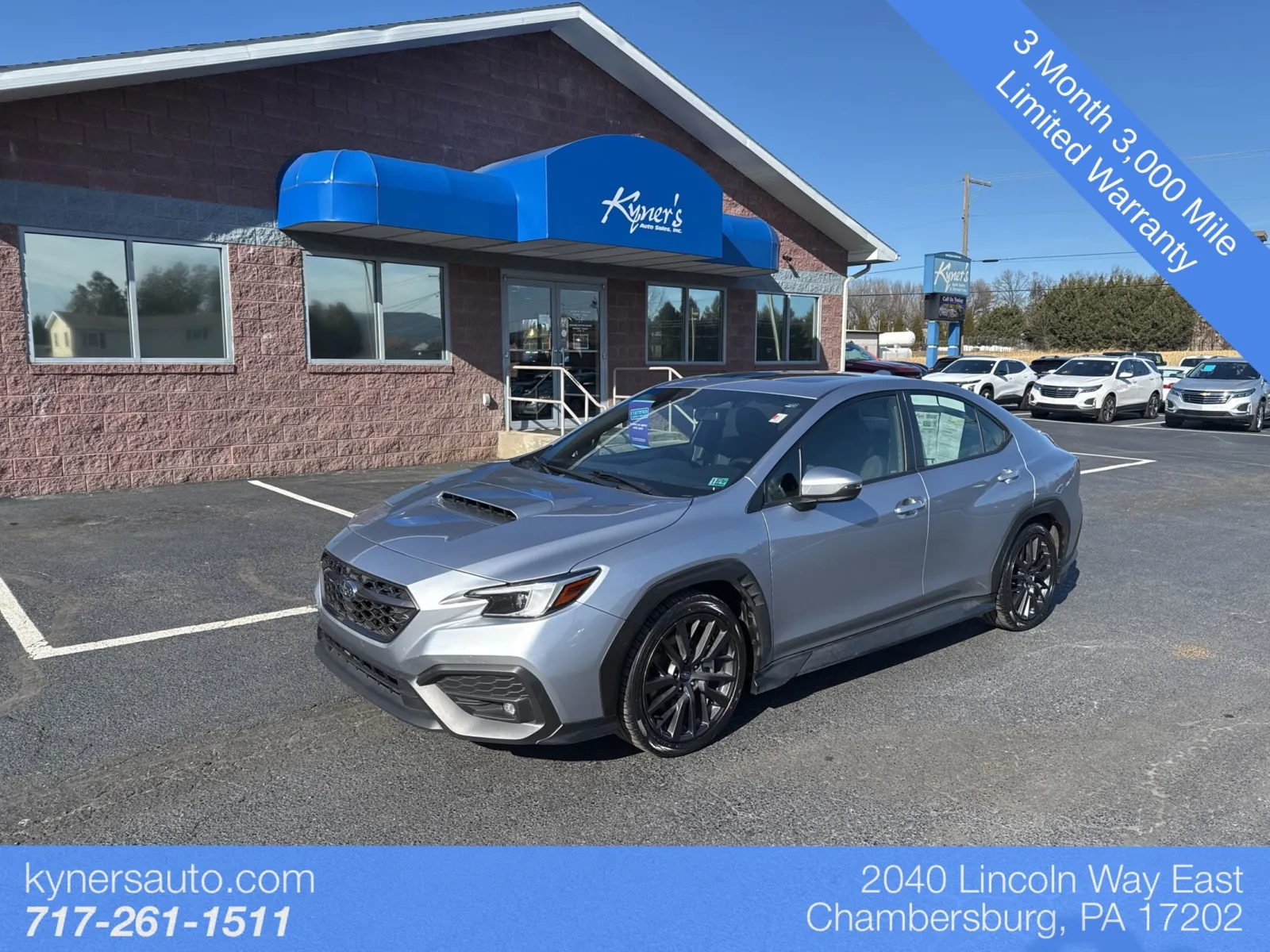 2023 Subaru WRX Limited for sale in Chambersburg, PA