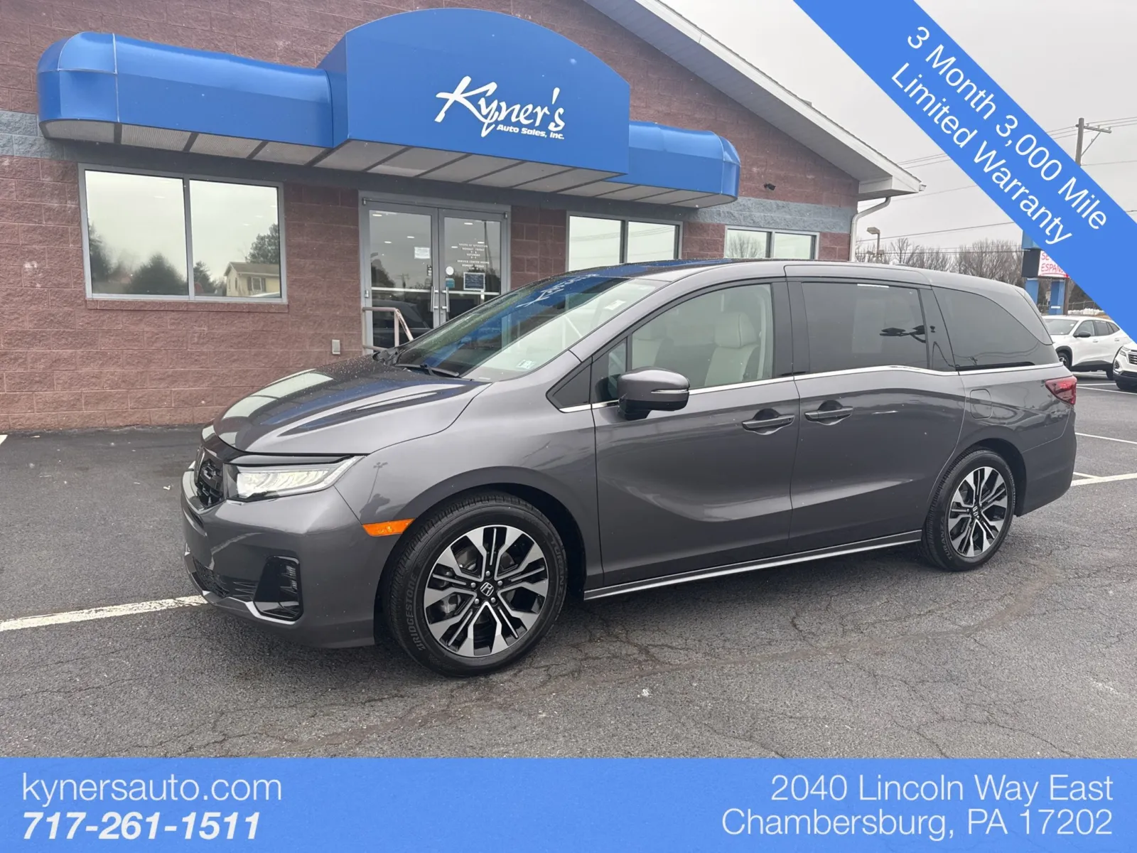 Silver 2025 Honda Odyssey Elite for sale in Chambersburg, PA