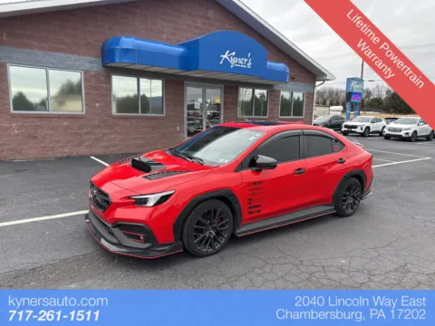 Red 2023 Subaru WRX Limited for sale in Chambersburg, PA
