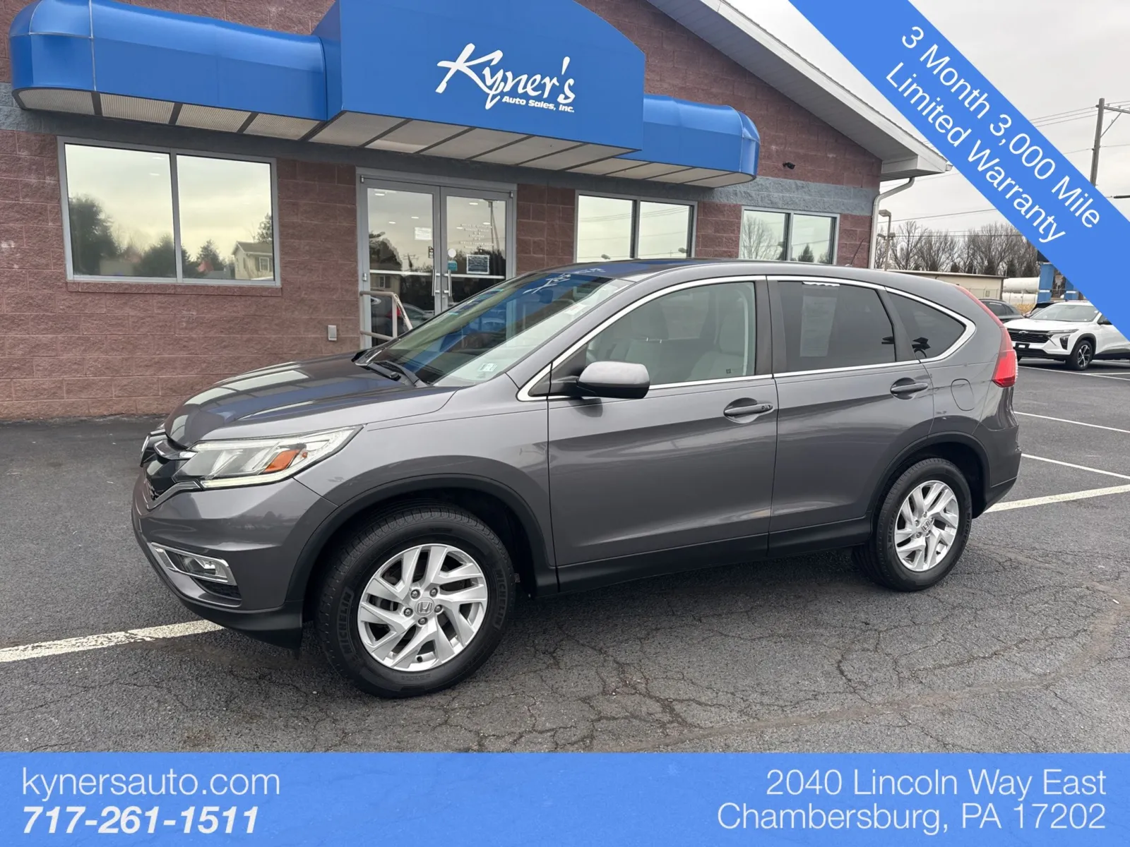 2016 Honda CR-V EX for sale in Chambersburg, PA