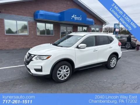 White 2017 Nissan Rogue S for sale in Chambersburg, PA