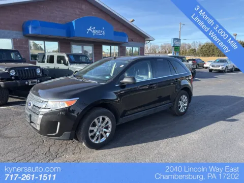 Black 2012 Ford Edge Limited for sale in Chambersburg, PA