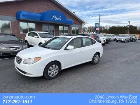 White 2008 Hyundai Elantra for sale in Chambersburg, PA