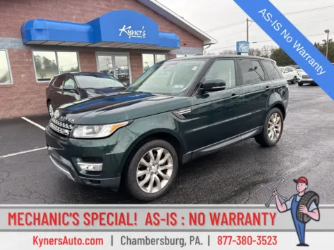 Green 2015 Land Rover Range Rover Sport 3.0L V6 Supercharged HSE for sale in Chambersburg, PA