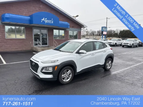 White 2019 Hyundai Kona SE for sale in Chambersburg, PA