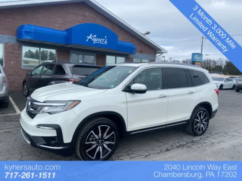 White 2019 Honda Pilot Elite for sale in Chambersburg, PA