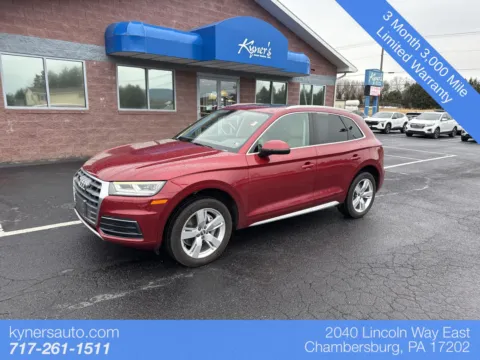 Red 2018 Audi Q5 2.0T Premium Plus for sale in Chambersburg, PA