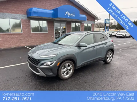 Green 2022 Hyundai Kona SEL for sale in Chambersburg, PA
