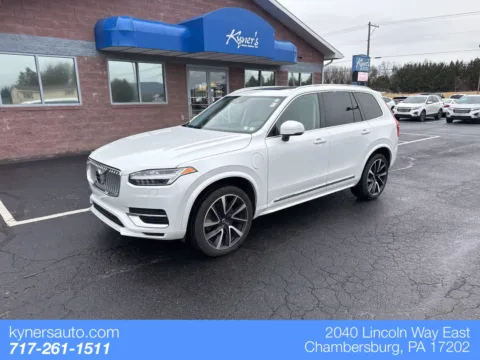 Gray 2021 Volvo XC90 Recharge Plug-In Hybrid T8 Inscription Expression 7 Passenger for sale in Chambersburg, PA