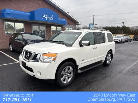 White 2009 Nissan Armada LE for sale in Chambersburg, PA