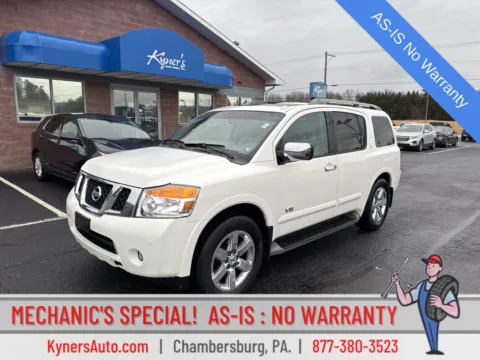 White 2009 Nissan Armada LE for sale in Chambersburg, PA