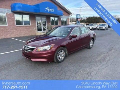 Red 2012 Honda Accord LX-P for sale in Chambersburg, PA