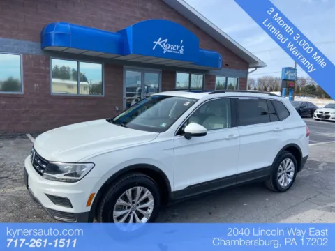 White 2019 Volkswagen Tiguan 2.0T SE for sale in Chambersburg, PA
